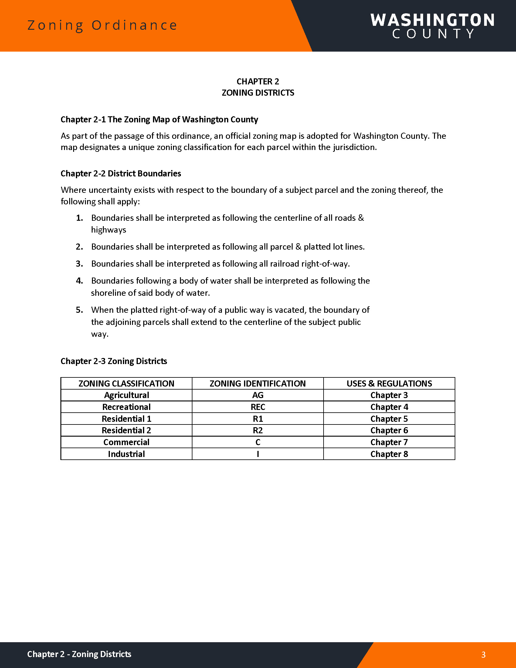 Washington County Zoning Ordinance1 12 25 Page 008